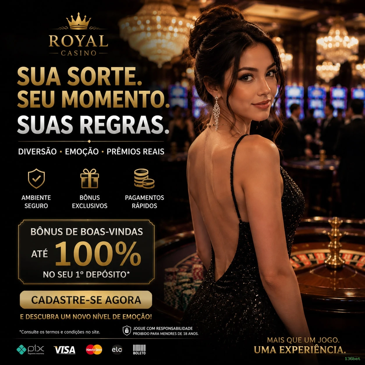 Streaming 4K no cassino ao vivo da 136bet
